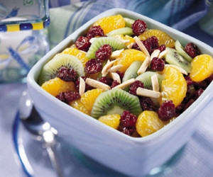 Spiced Cherry Fruit Salad