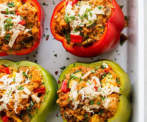 Vegetarian Stuffed Peppers